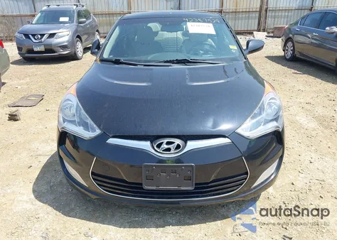 2013 Hyundai Veloster Base W/Gray from USA, damaged, VIN KMHTC6AD8DUO84703